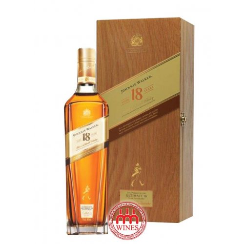 Johnnie Walker 18 YO gift box Hộp gỗ