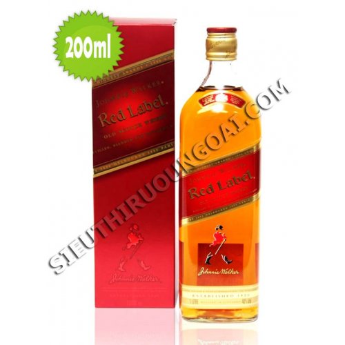 Johnnie walker Red label 200ml