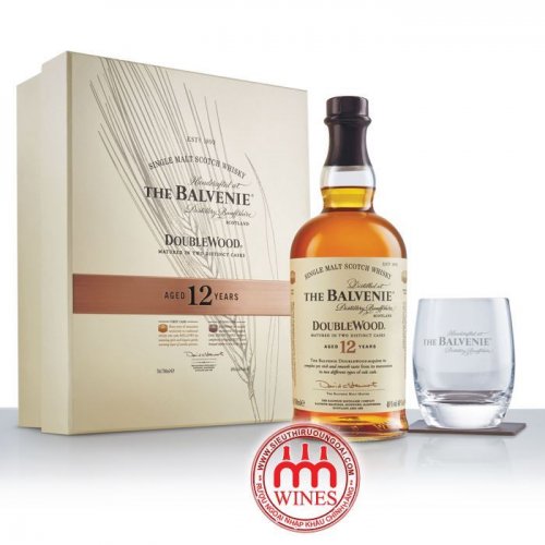 The Balvenie doublewood 12 years old gift box