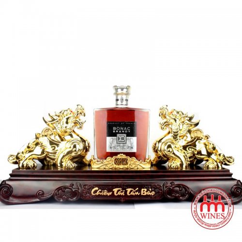 Kệ Tỳ Hưu Vàng kèm Rượu XO