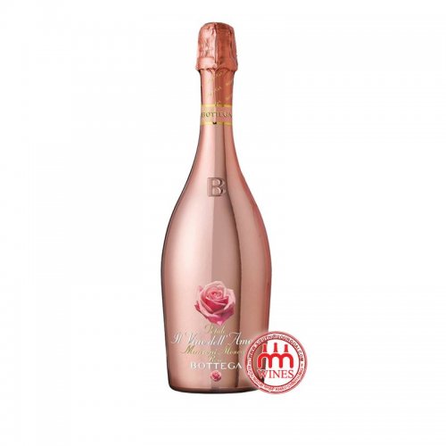 Rượu champagne Ý BOTTEGA PETALO MANZONI MOSCATO ROSÉ