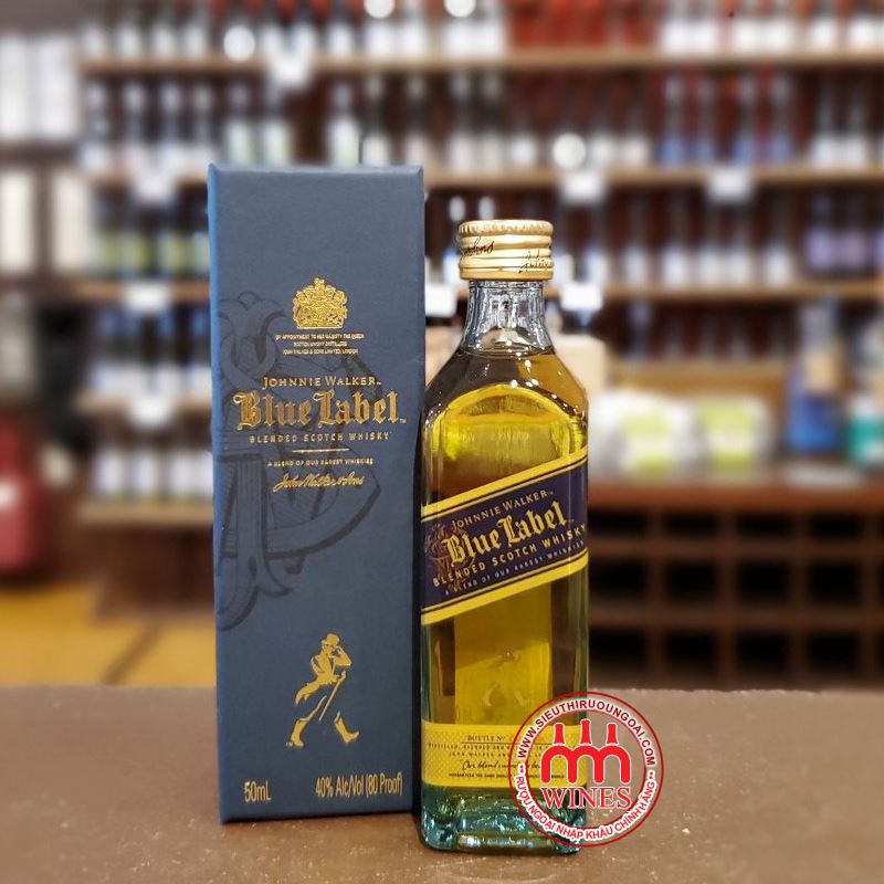 JW Blue Label 50ml | Rượu Ngoại Chính Hãng