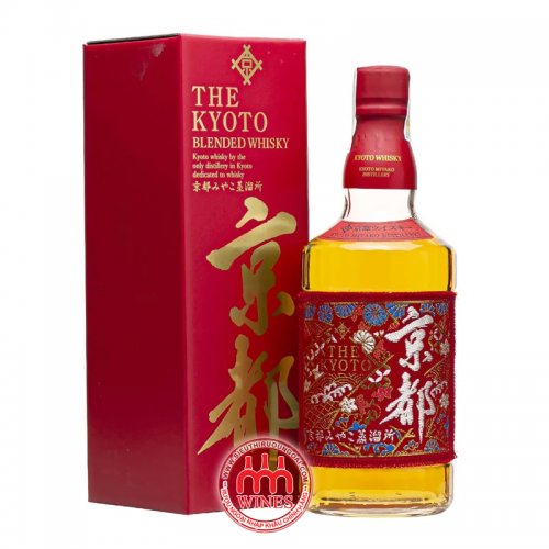 Rượu Kyoto Whisky Nishijin Ori Aka (Kyoto Red)