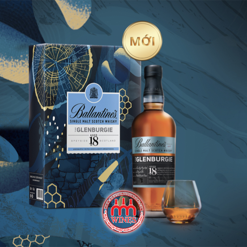 Ballantine's The Glenburgie 18YO GB F23 | Rượu Ngoại Chính Hãng
