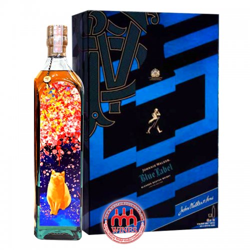 JW Blue Label - Hộp Quà Tết 2023 - XUÂN ĐÀO
