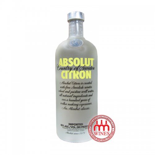 Absolut Citron Vodka