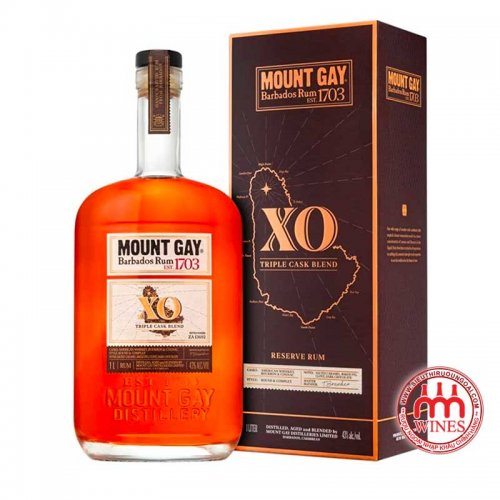 RUM MOUNT GAY XO Barbados 750ml