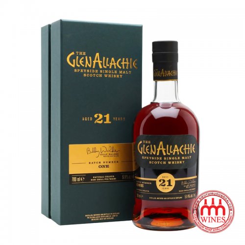 GLENALLACHIE 21YO CASK STRENGTH 700ml