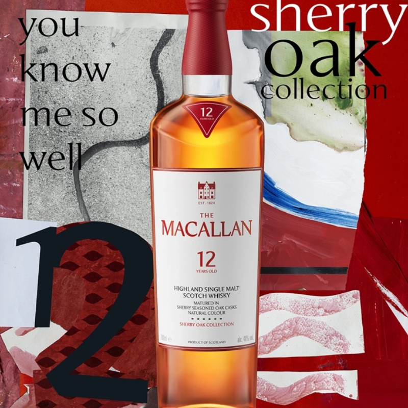 The Macallan Sherry Oak 12 Years Old 2025 | Rượu Ngoại Chính Hãng