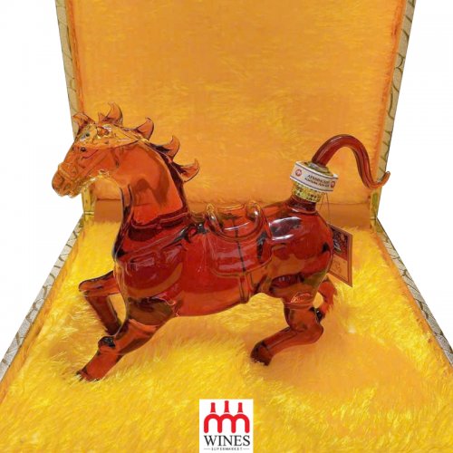 Rượu Linh Vật hình Ngựa thuỷ tinh (N03) 1000ml