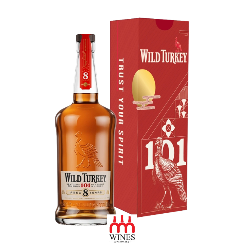 WILD TURKEY 12 HỘP QUÀ TẾT 2026 | Rượu Ngoại Chính Hãng
