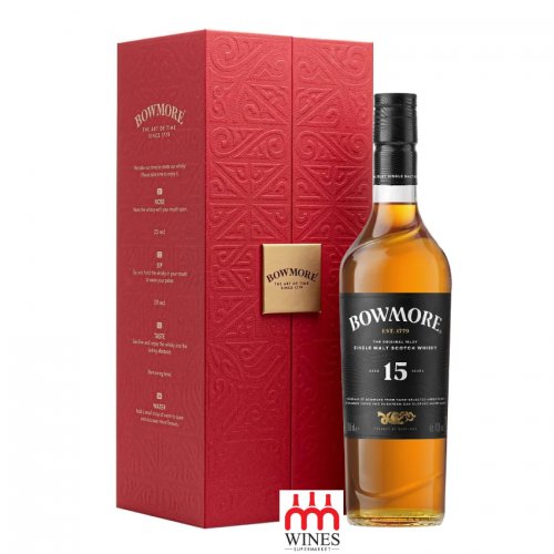 Bowmore 15 years old Gift box
