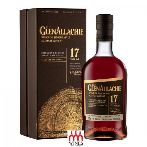 GlenAllachie 17 Mizunara & Oloroso Sherry Cask Finish 700ml